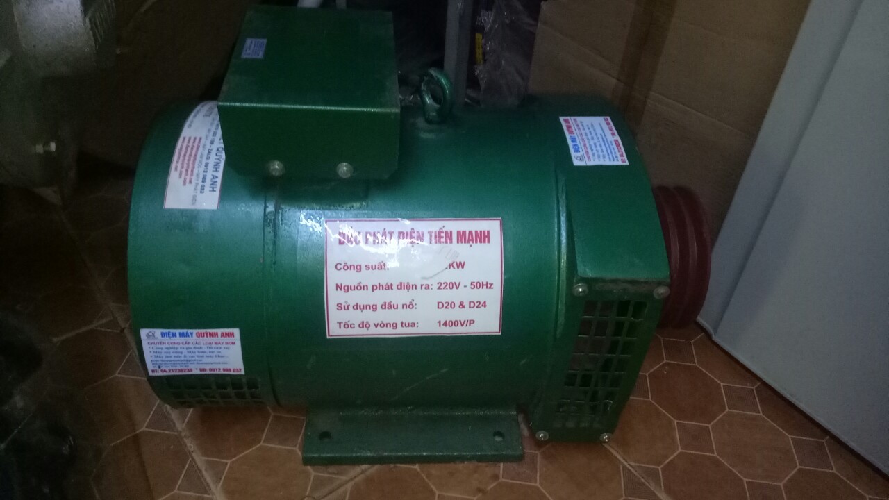 củ phát điên3kw-220v-380v-5-8-10-15-20-30kw