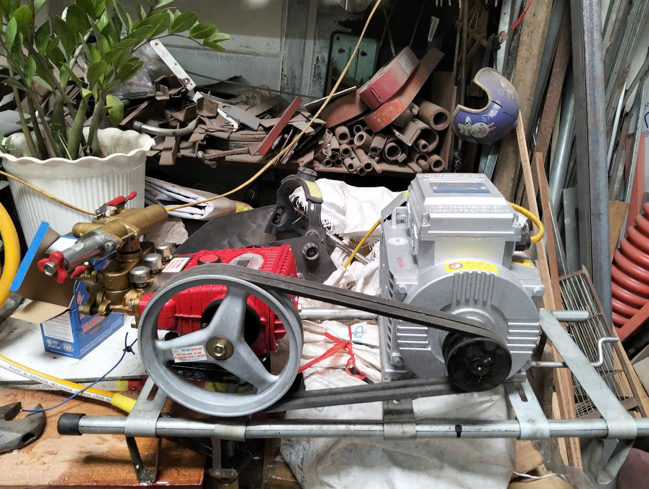máy rửa xe 1.5HP đầu 30