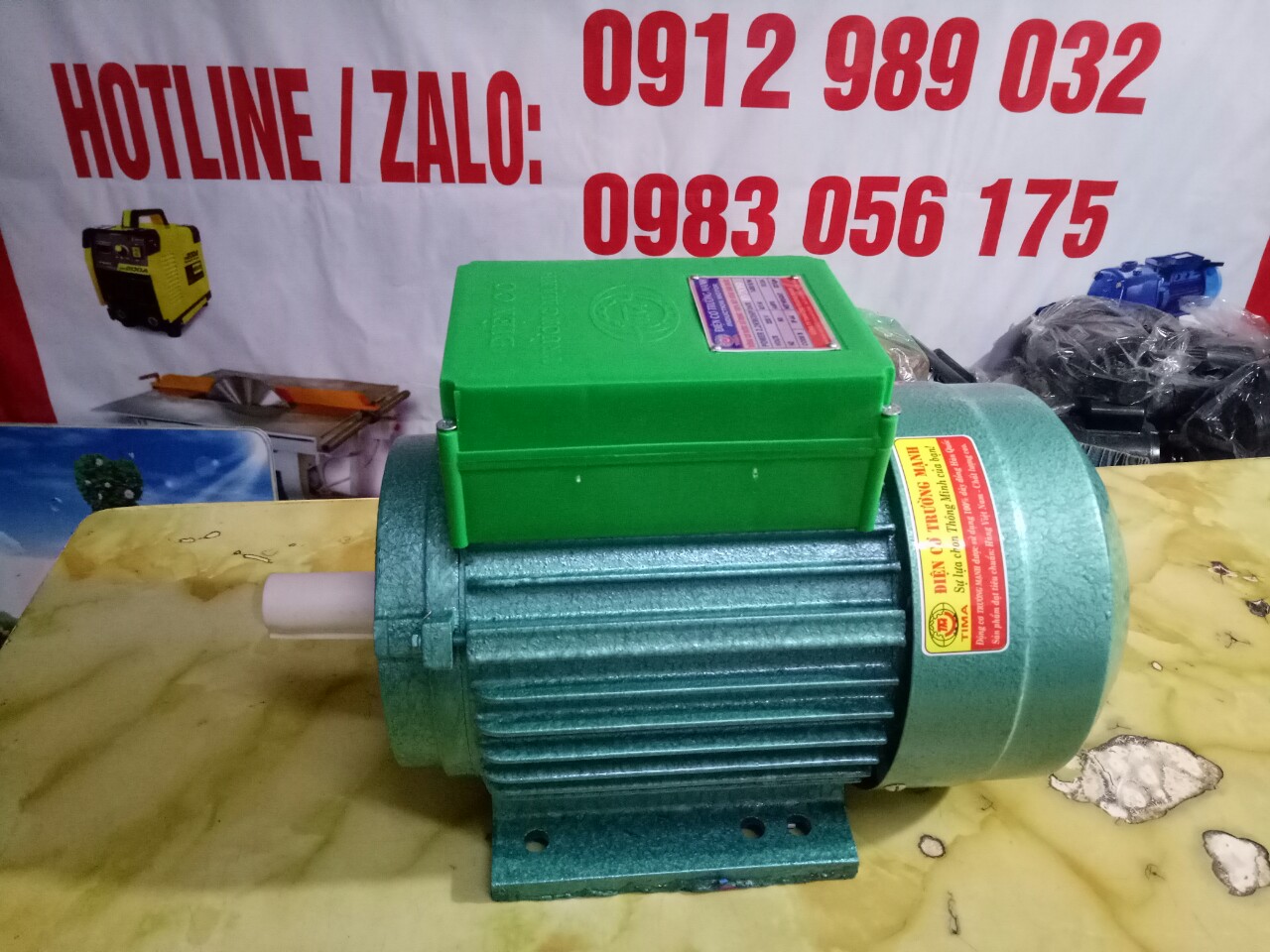 Động cơ điện 1 pha Trường Mạnh YL90-2 (3KW)