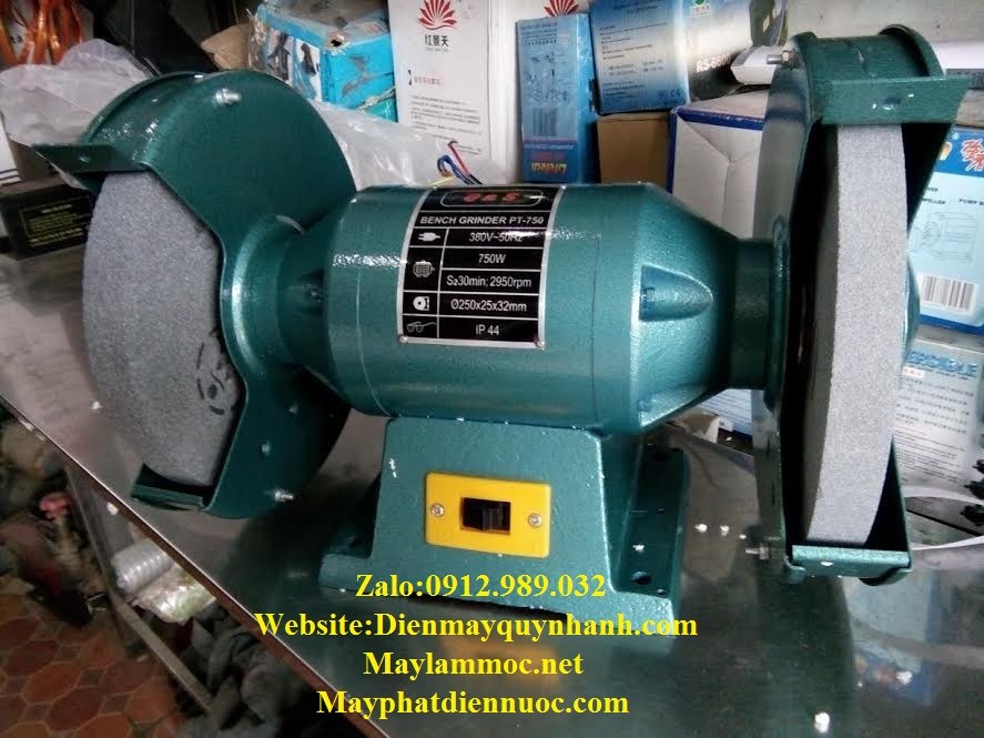 Máy Mài 2 Đá 250 Chính Hãng